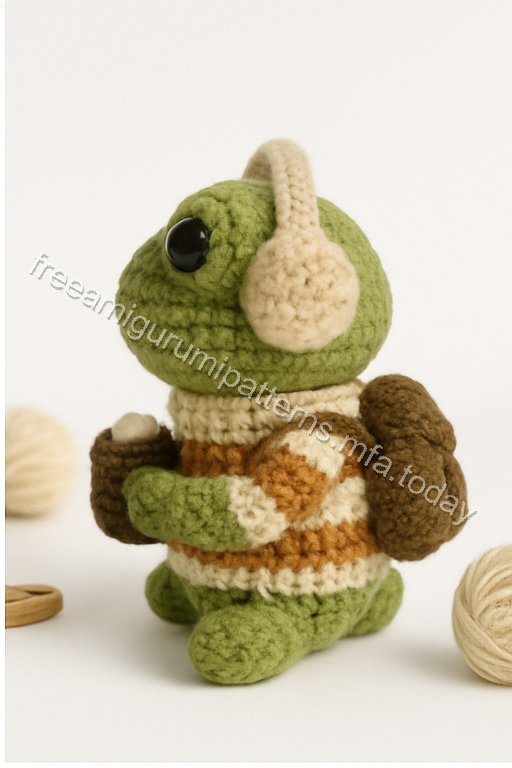 Amigurumi Winter Frog Free Pattern