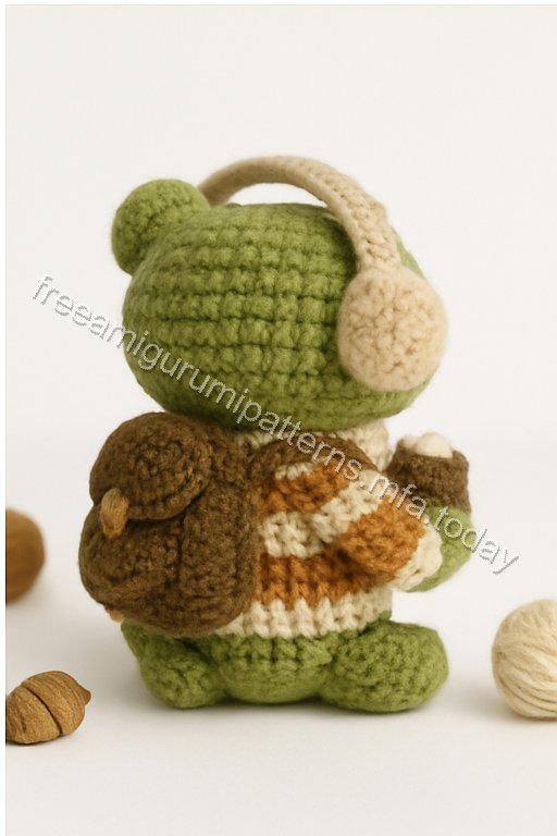 Amigurumi Winter Frog Free Pattern