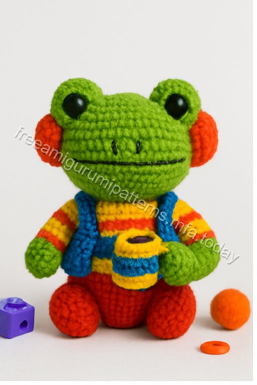 Amigurumi Winter Frog Free Pattern
