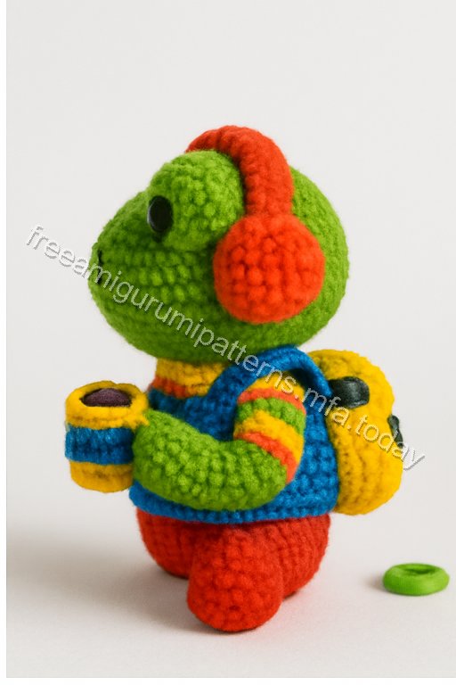 Amigurumi Winter Frog Free Pattern