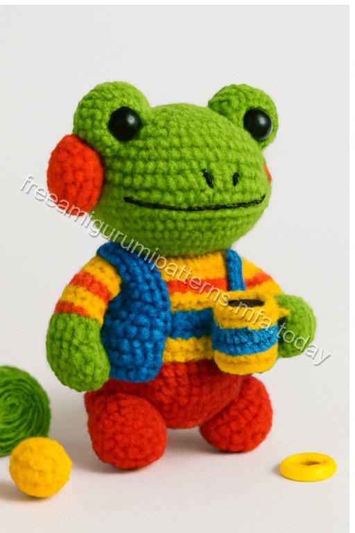 Amigurumi Winter Frog Free Pattern