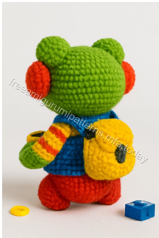 Amigurumi Winter Frog Free Pattern