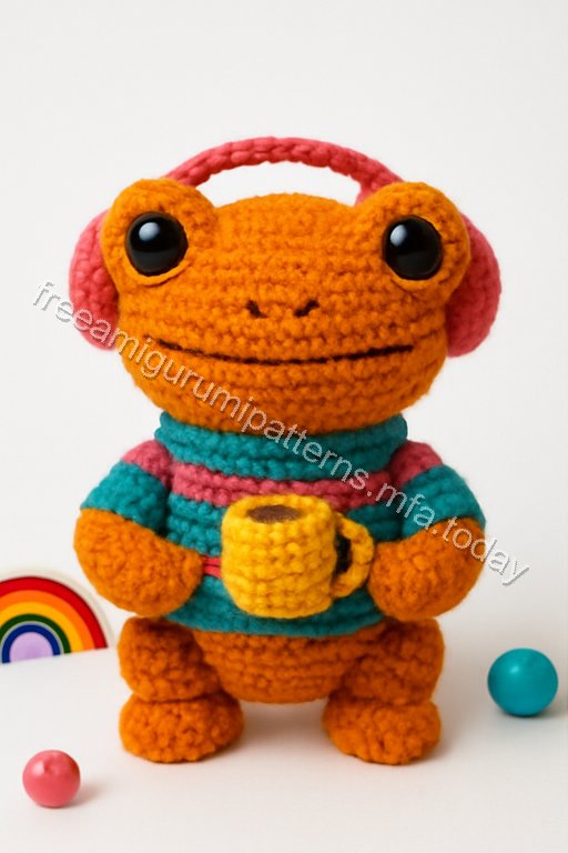 Amigurumi Winter Frog Free Pattern