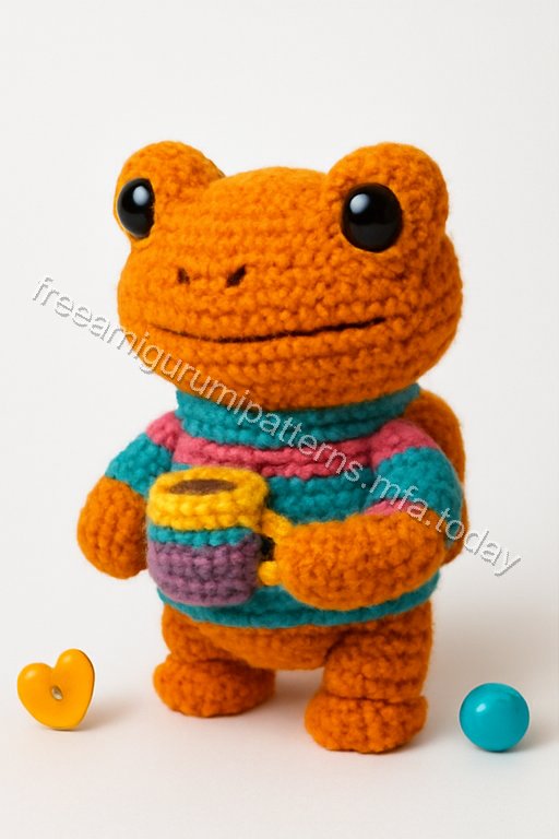 Amigurumi Winter Frog Free Pattern