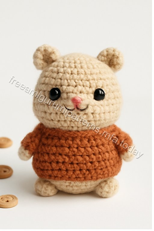 Amigurumi Hamster Free Pattern