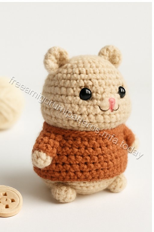 Amigurumi Hamster Free Pattern
