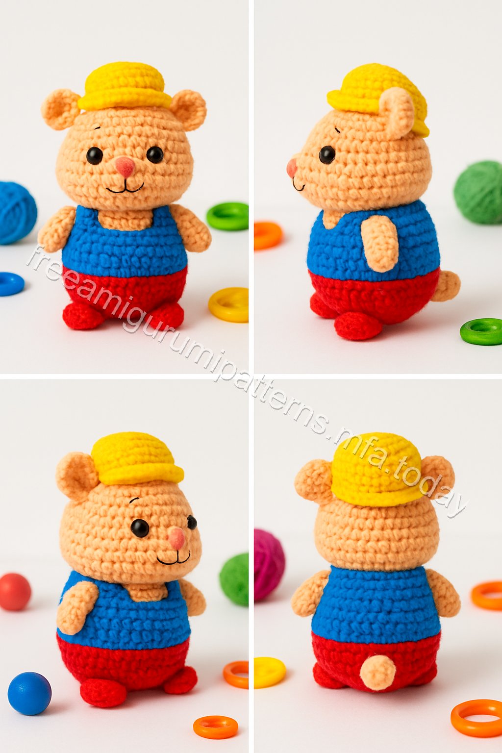 Amigurumi Hamster Free Pattern