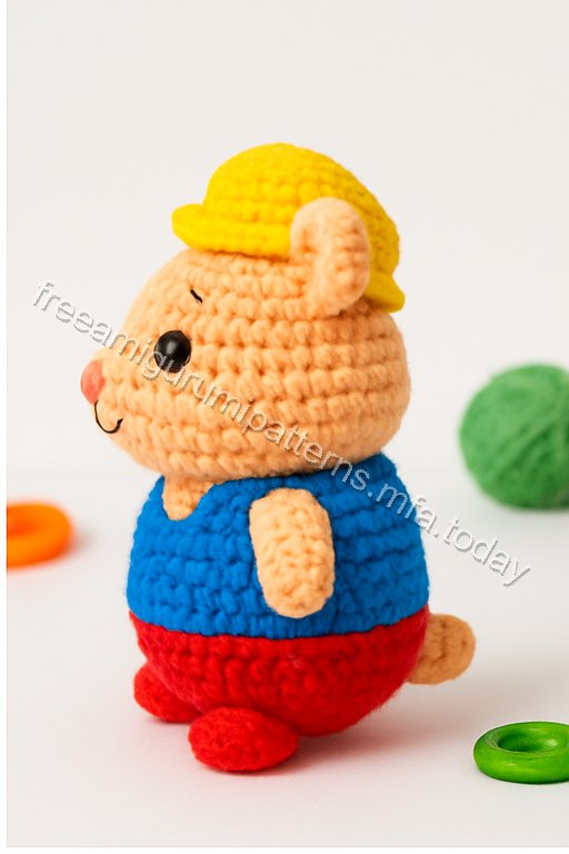 Amigurumi Hamster Free Pattern