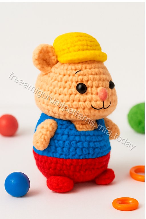 Amigurumi Hamster Free Pattern