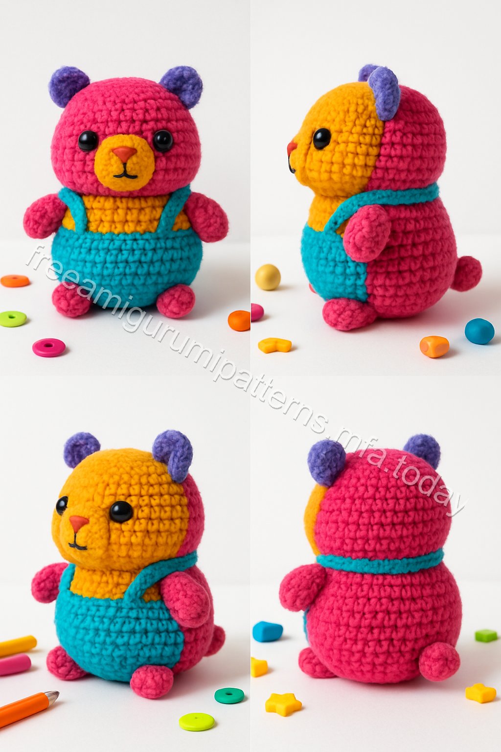 Amigurumi Hamster Free Pattern