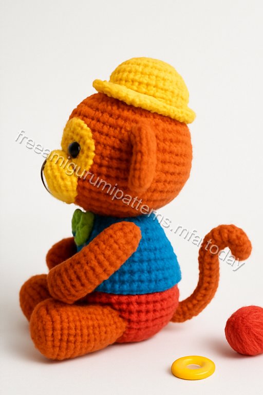 Amigurumi Embracing Monkeys Free Pattern