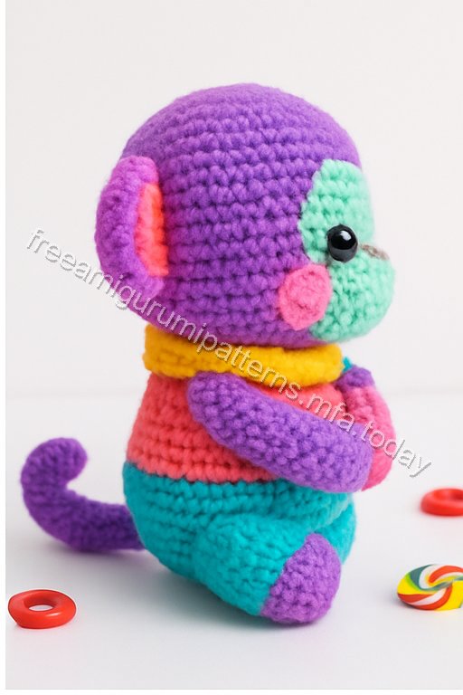 Amigurumi Embracing Monkeys Free Pattern