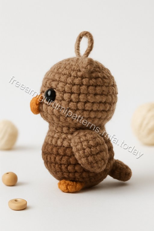 Amigurumi Owl Keychain Free Pattern