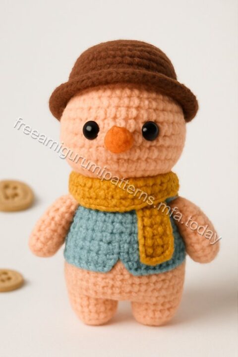 Amigurumi Snowman Free Pattern - snowman-q1p1.jpg