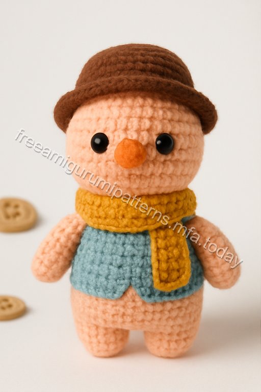 Amigurumi Snowman Free Pattern