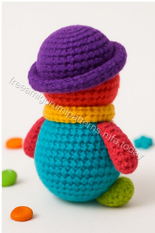 Amigurumi Snowman Free Pattern