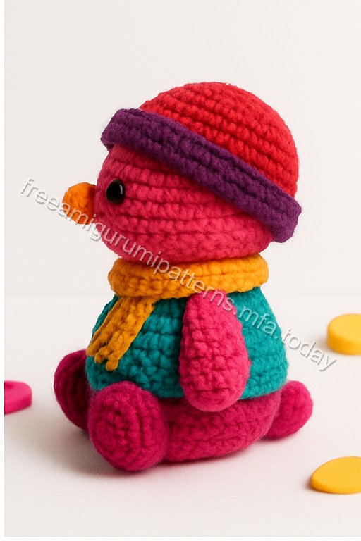 Amigurumi Snowman Free Pattern