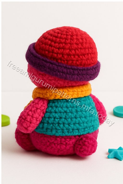 Amigurumi Snowman Free Pattern