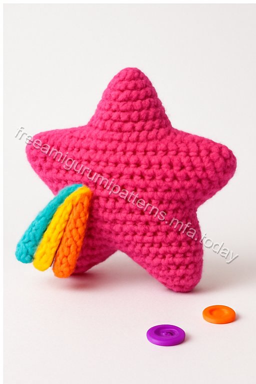 Amigurumi Shooting Star Free Pattern