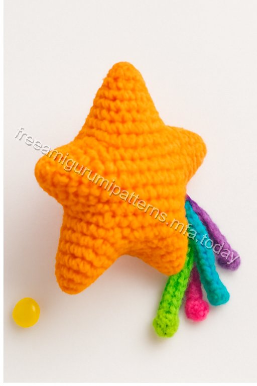 Amigurumi Shooting Star Free Pattern