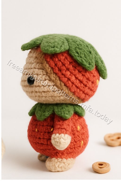 Amigurumi Strawberry Sweetheart Free Pattern