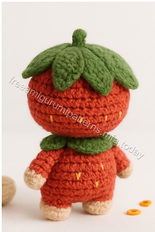 Amigurumi Strawberry Sweetheart Free Pattern