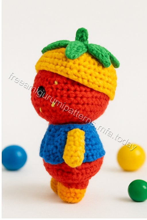 Amigurumi Strawberry Sweetheart Free Pattern