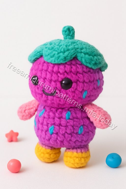Amigurumi Strawberry Sweetheart Free Pattern