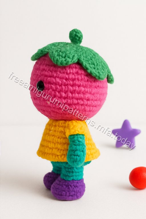 Amigurumi Strawberry Sweetheart Free Pattern