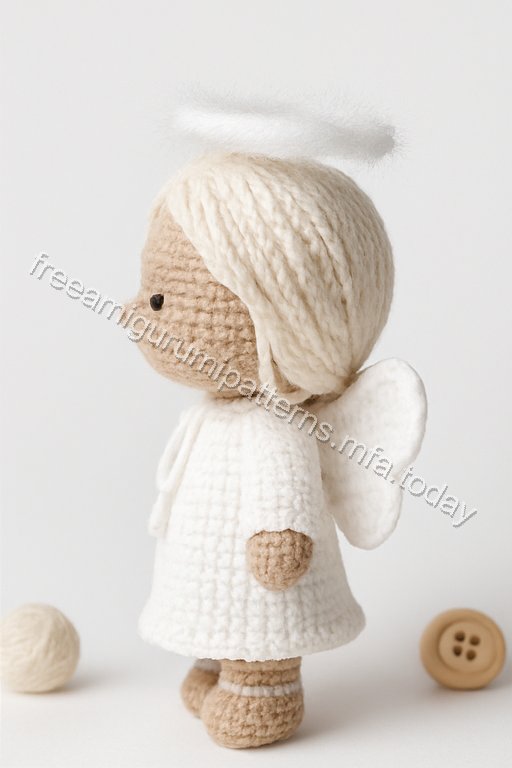 Amigurumi Christmas Angel Baby Free Pattern