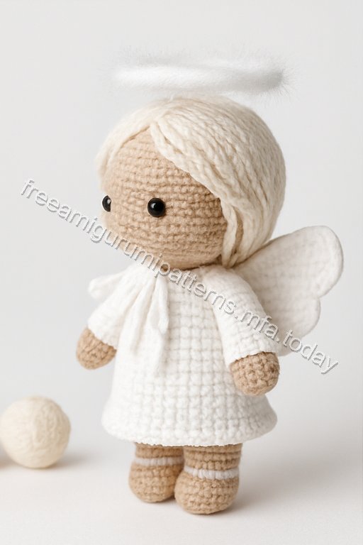 Amigurumi Christmas Angel Baby Free Pattern