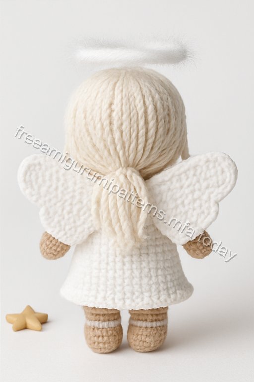 Amigurumi Christmas Angel Baby Free Pattern