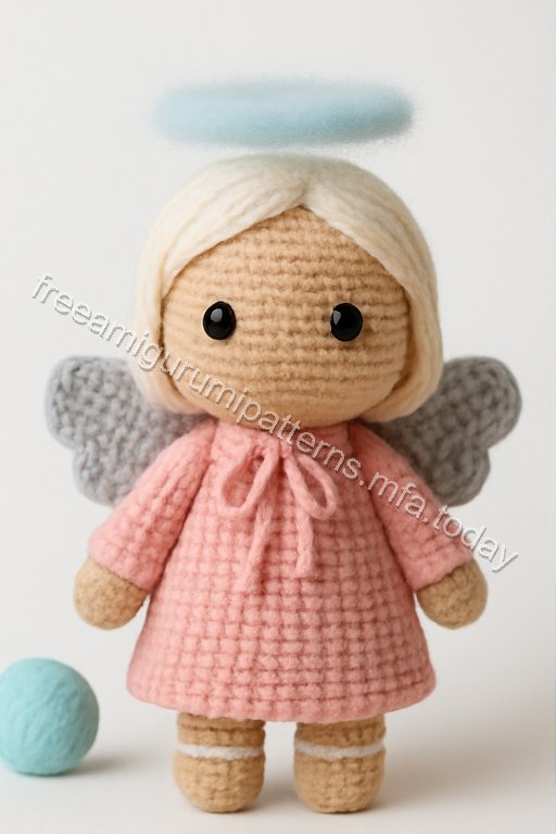 Amigurumi Christmas Angel Baby Free Pattern