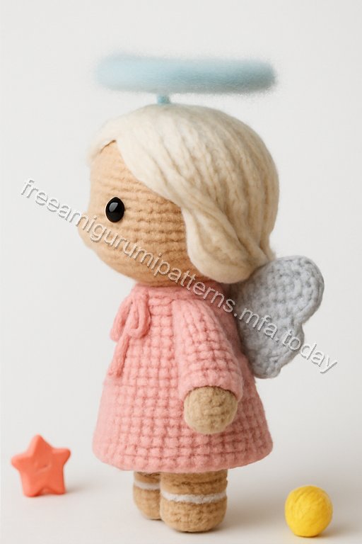 Amigurumi Christmas Angel Baby Free Pattern