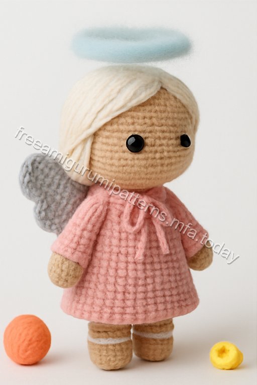 Amigurumi Christmas Angel Baby Free Pattern