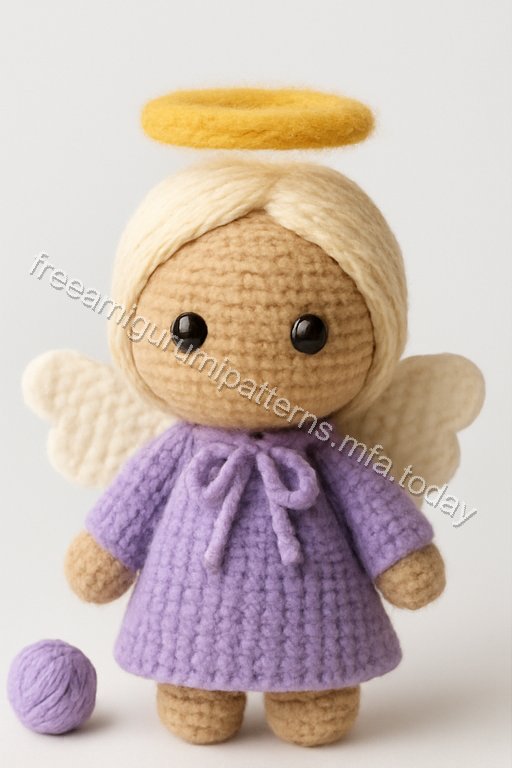 Amigurumi Christmas Angel Baby Free Pattern