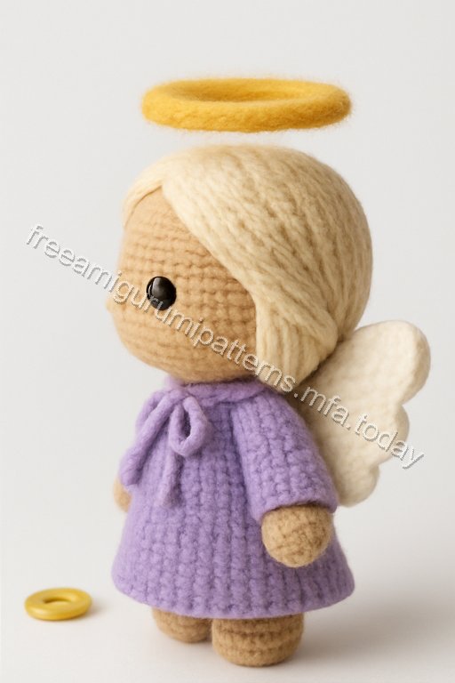 Amigurumi Christmas Angel Baby Free Pattern