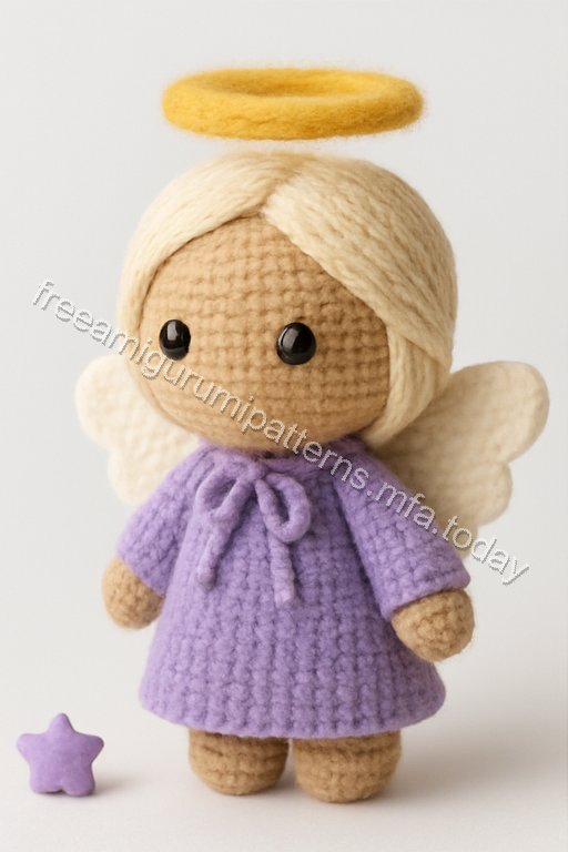 Amigurumi Christmas Angel Baby Free Pattern