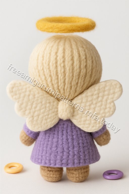 Amigurumi Christmas Angel Baby Free Pattern
