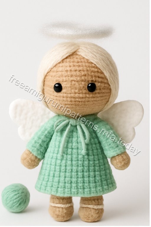 Amigurumi Christmas Angel Baby Free Pattern