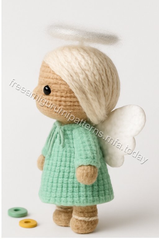 Amigurumi Christmas Angel Baby Free Pattern