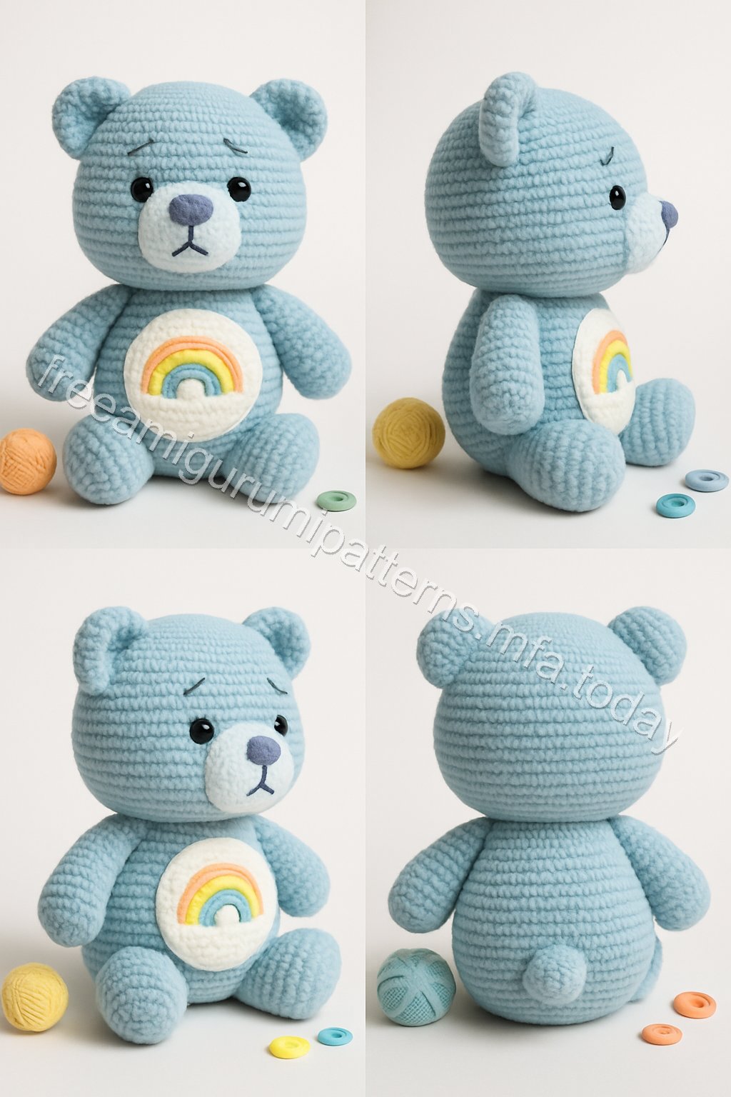 Amigurumi Bear Free Pattern