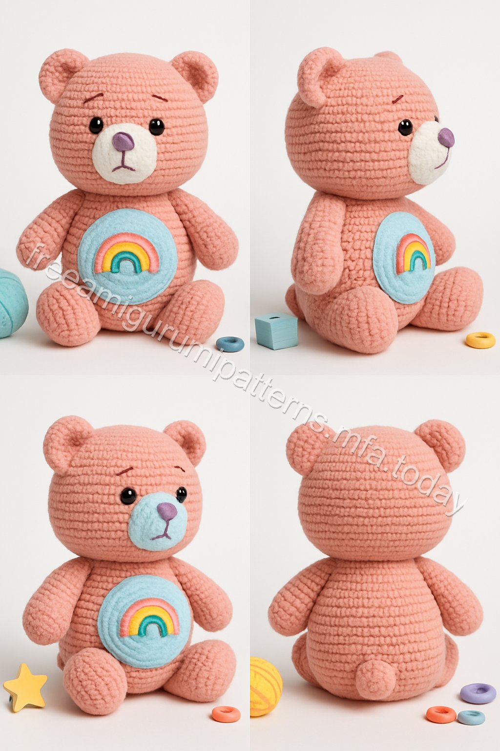 Amigurumi Bear Free Pattern