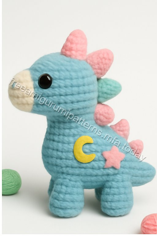 Amigurumi Brontosaurus Free Pattern