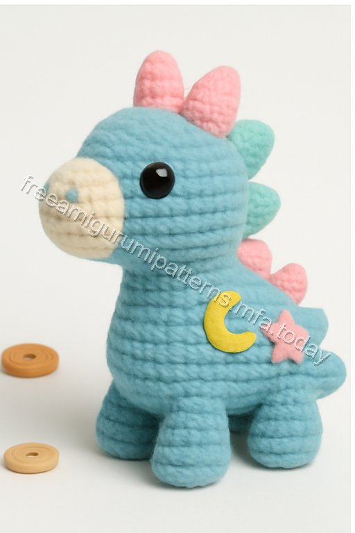 Amigurumi Brontosaurus Free Pattern