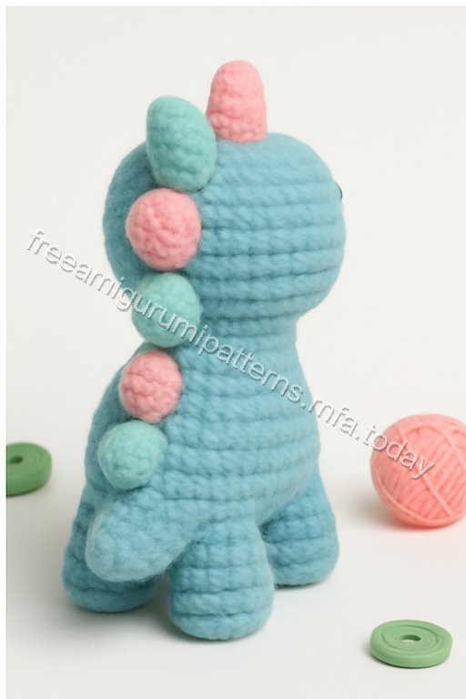 Amigurumi Brontosaurus Free Pattern