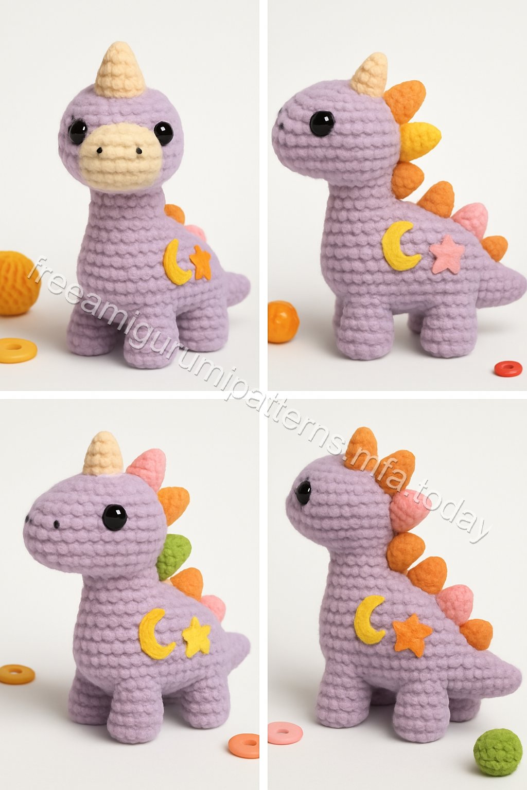 Amigurumi Brontosaurus Free Pattern