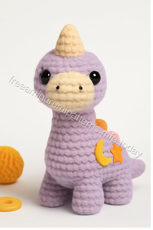 Amigurumi Brontosaurus Free Pattern