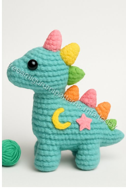 Amigurumi Brontosaurus Free Pattern