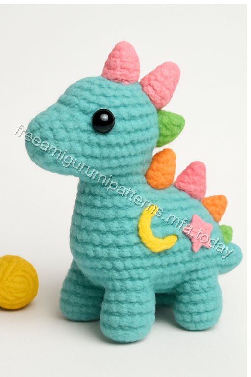 Amigurumi Brontosaurus Free Pattern